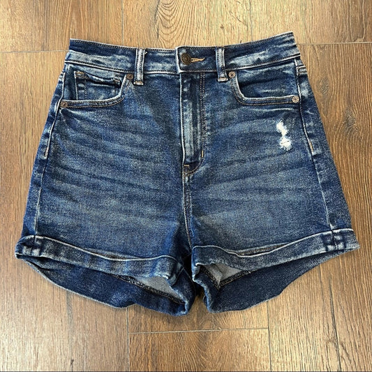 American eagle highest rise mom shorts SZ 0