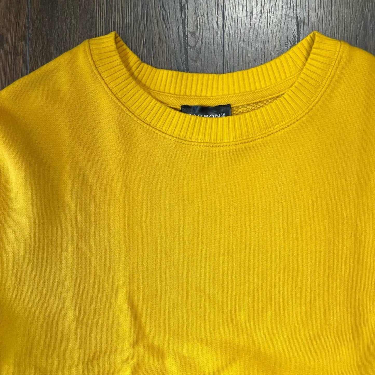 🆕Carbon38 French Terry crewneck sweatshirt SZ SM