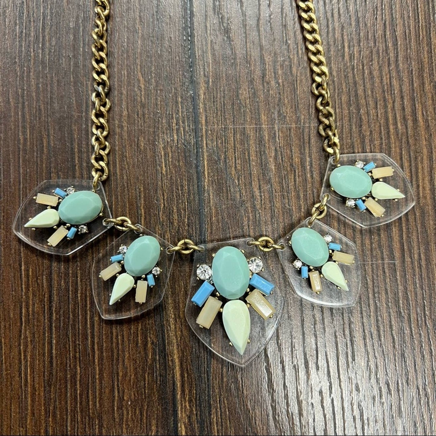 J.Crew rhinestone necklace