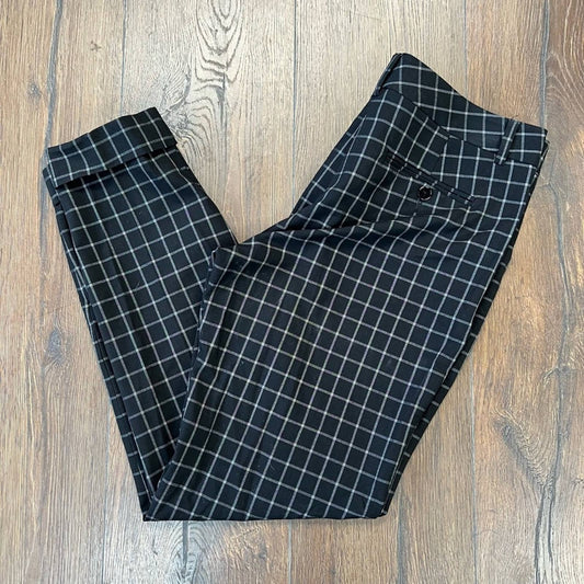 Stefanel checked pant SZ 8