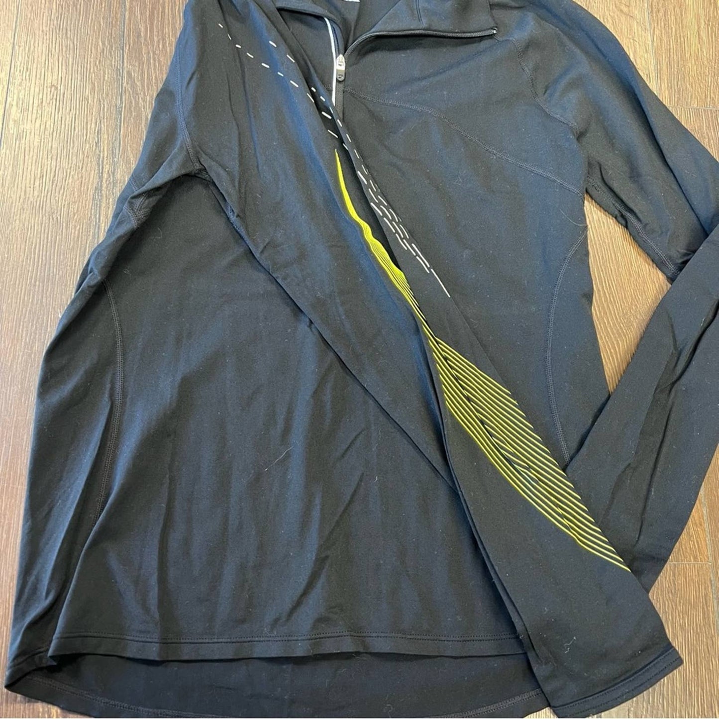 GapFit long sleeve half zip SZ LG