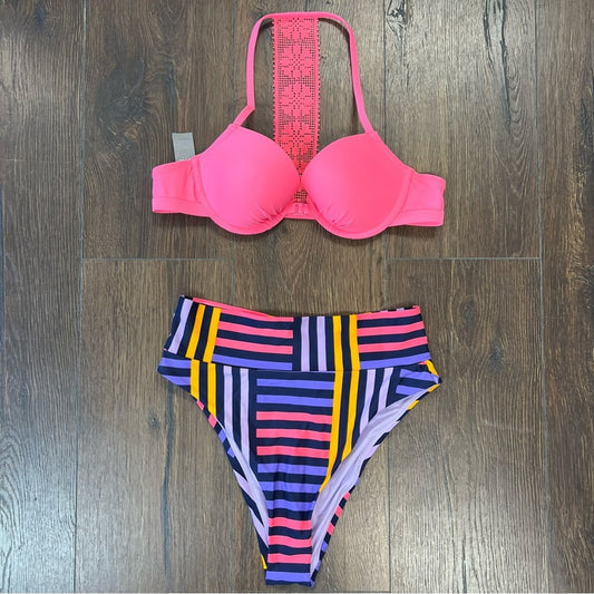 🆕 Aerie bikini SZ 36A TOP/MED BOTTOM