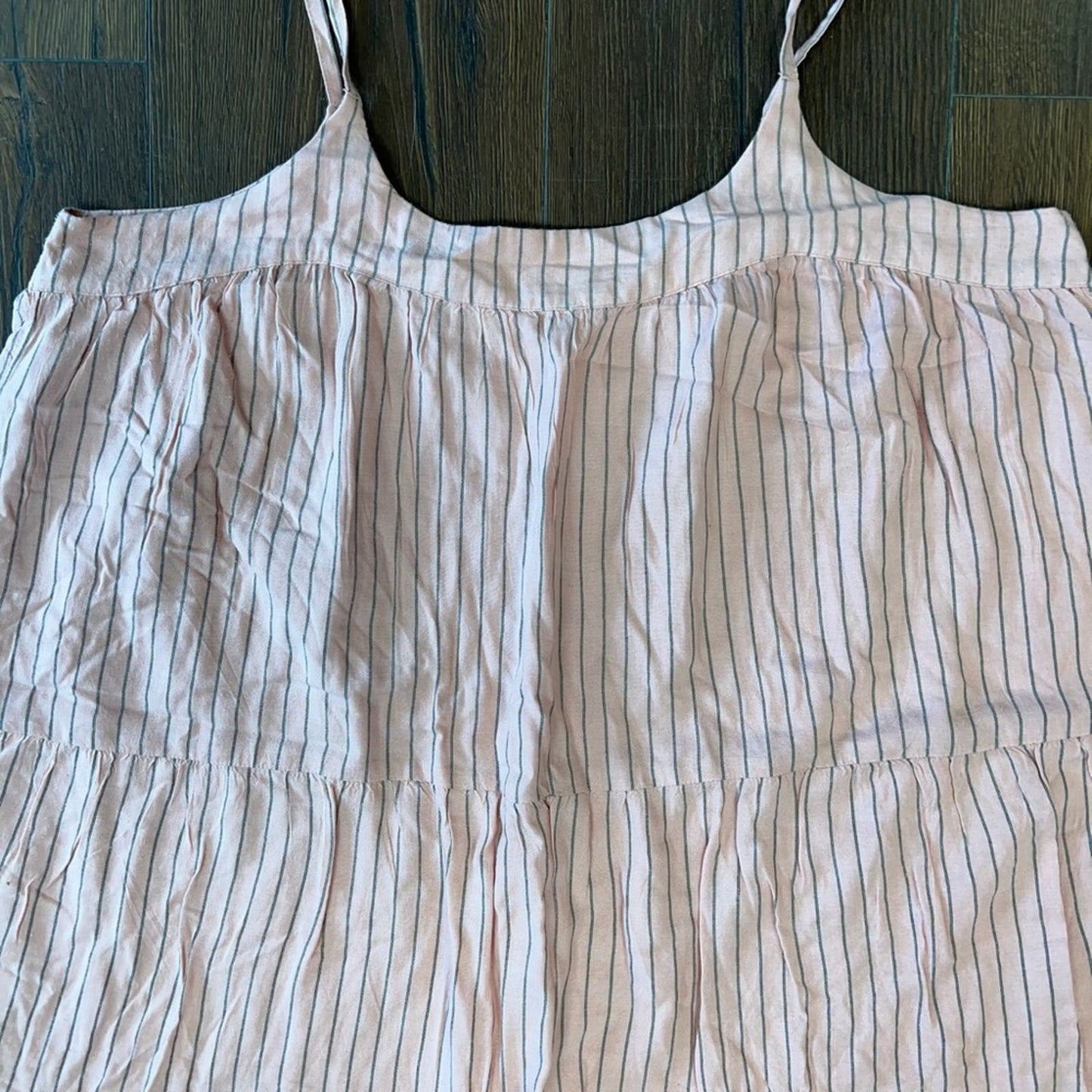 O’Neill pink striped sundress SZ LG