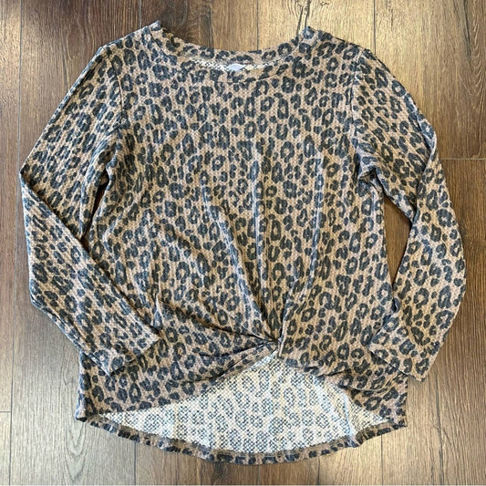 Neineiwu Womens Waffle Knit Tunic SZ LG