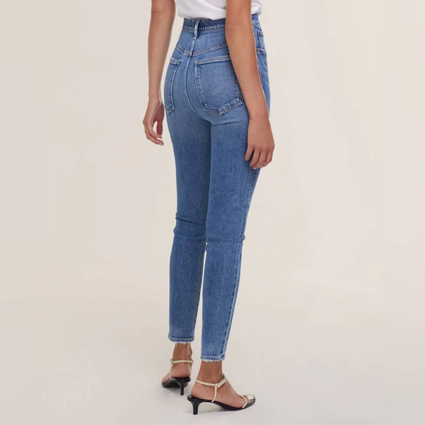 AGOLDE Pinch Waist Hi Rise Skinny in Amped SZ 29/8