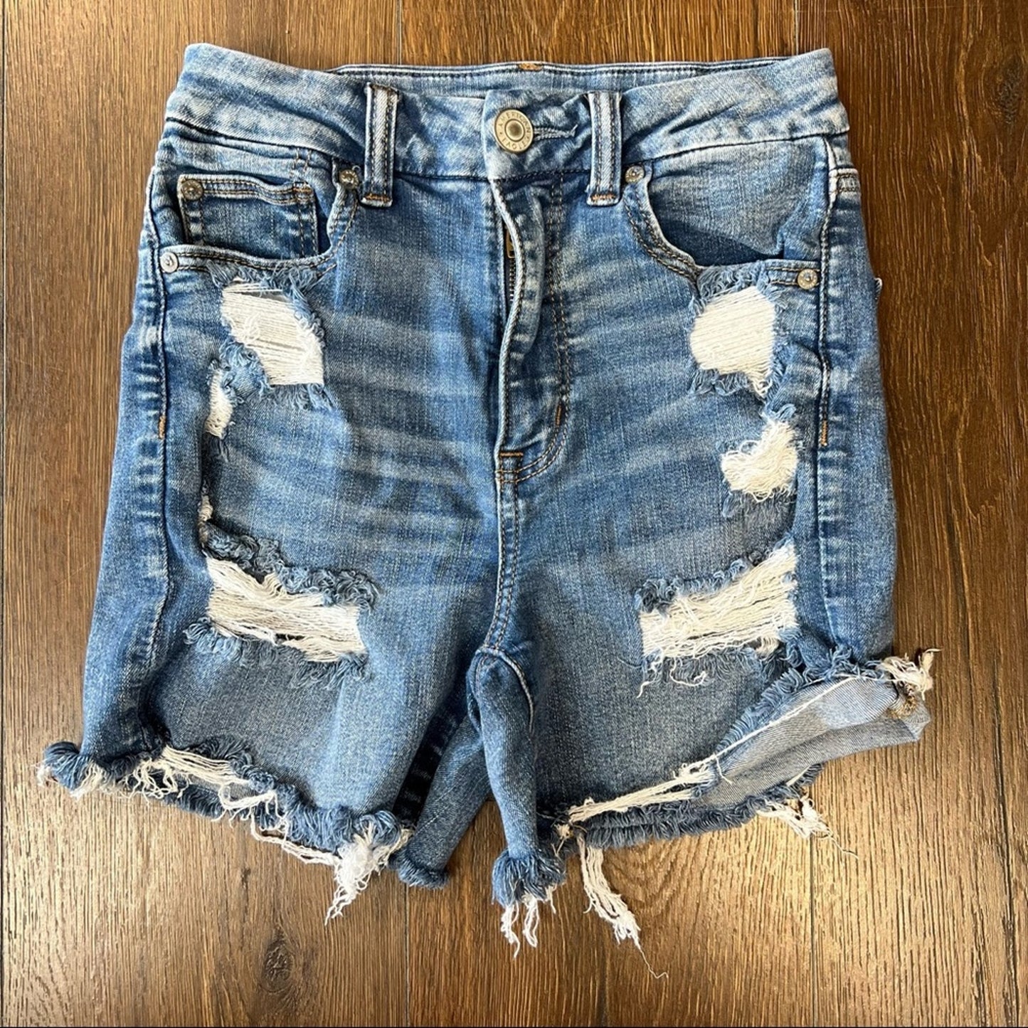 American Eagle curvy high-rise Shortie SZ 2