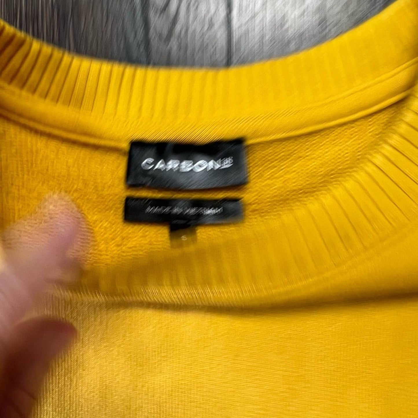 🆕Carbon38 French Terry crewneck sweatshirt SZ SM