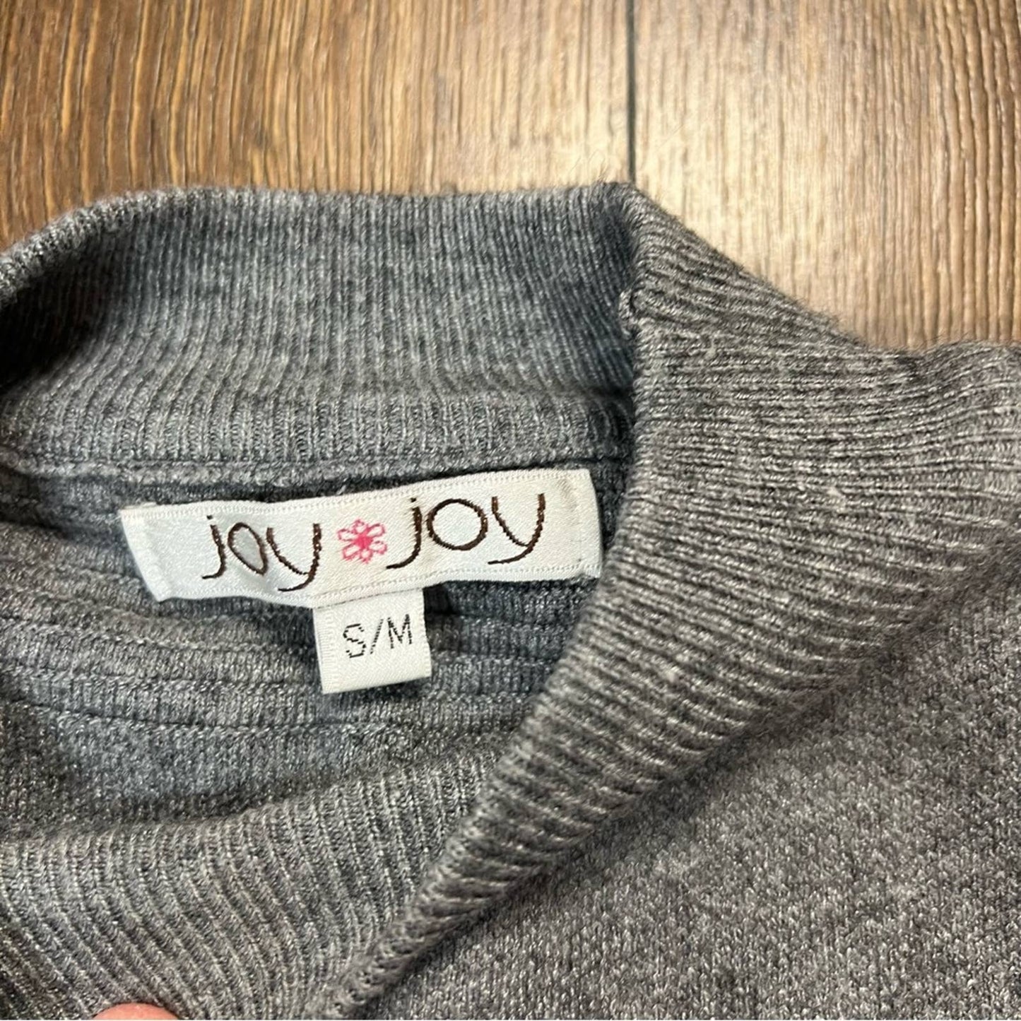 Joy Joy Female Hairy Fur Splicing Long Sleeve Warm Fluffy Sweater dress SZ SM