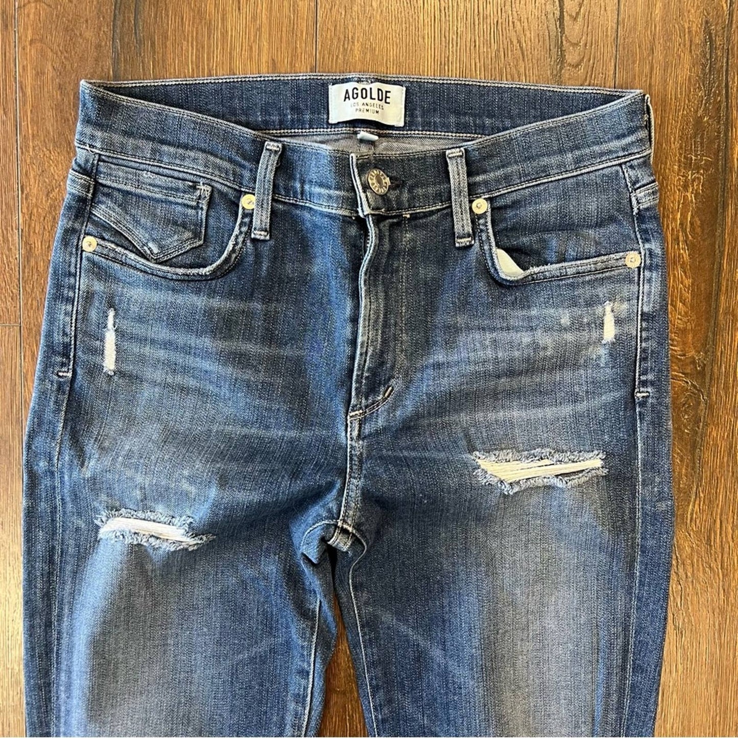AGOLDE Sophie high rise skinny in Cannes SZ 27/4