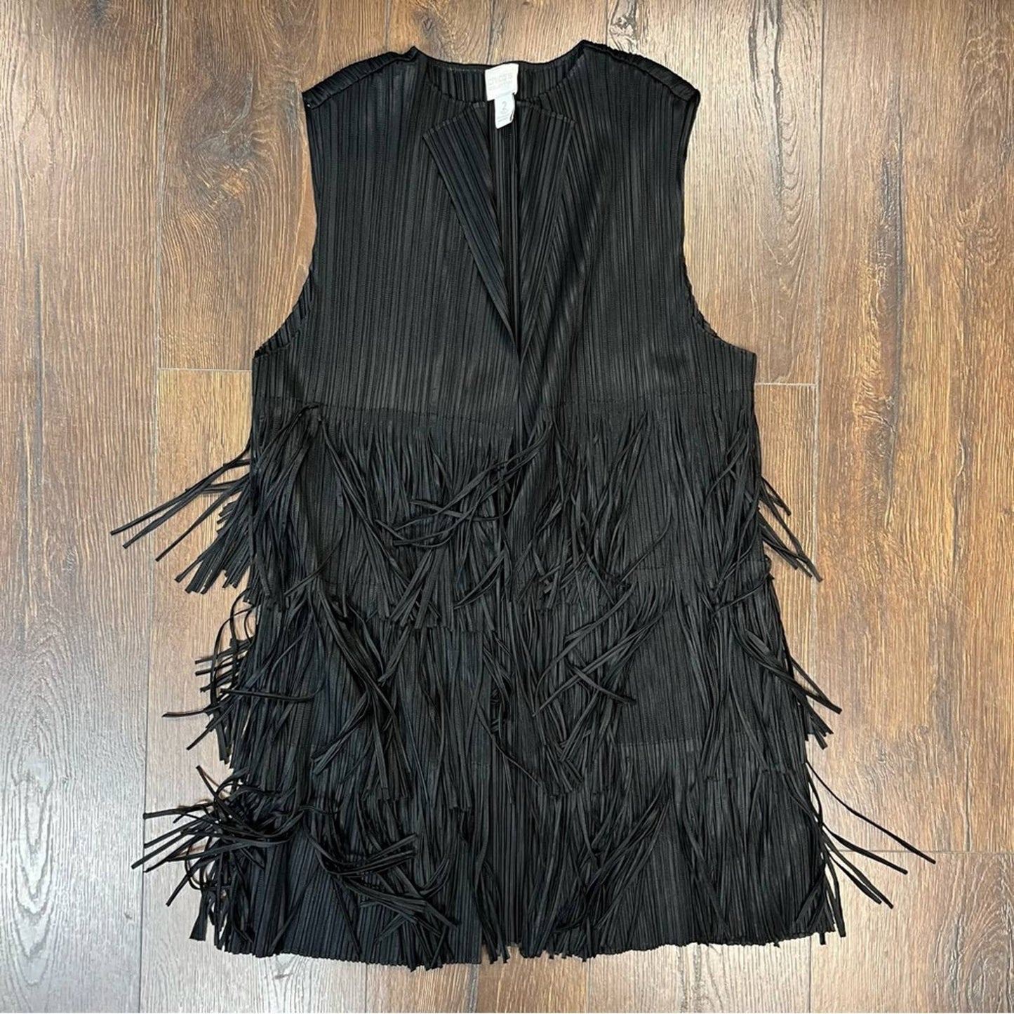 Chicos black fridge vest SZ 2/LG