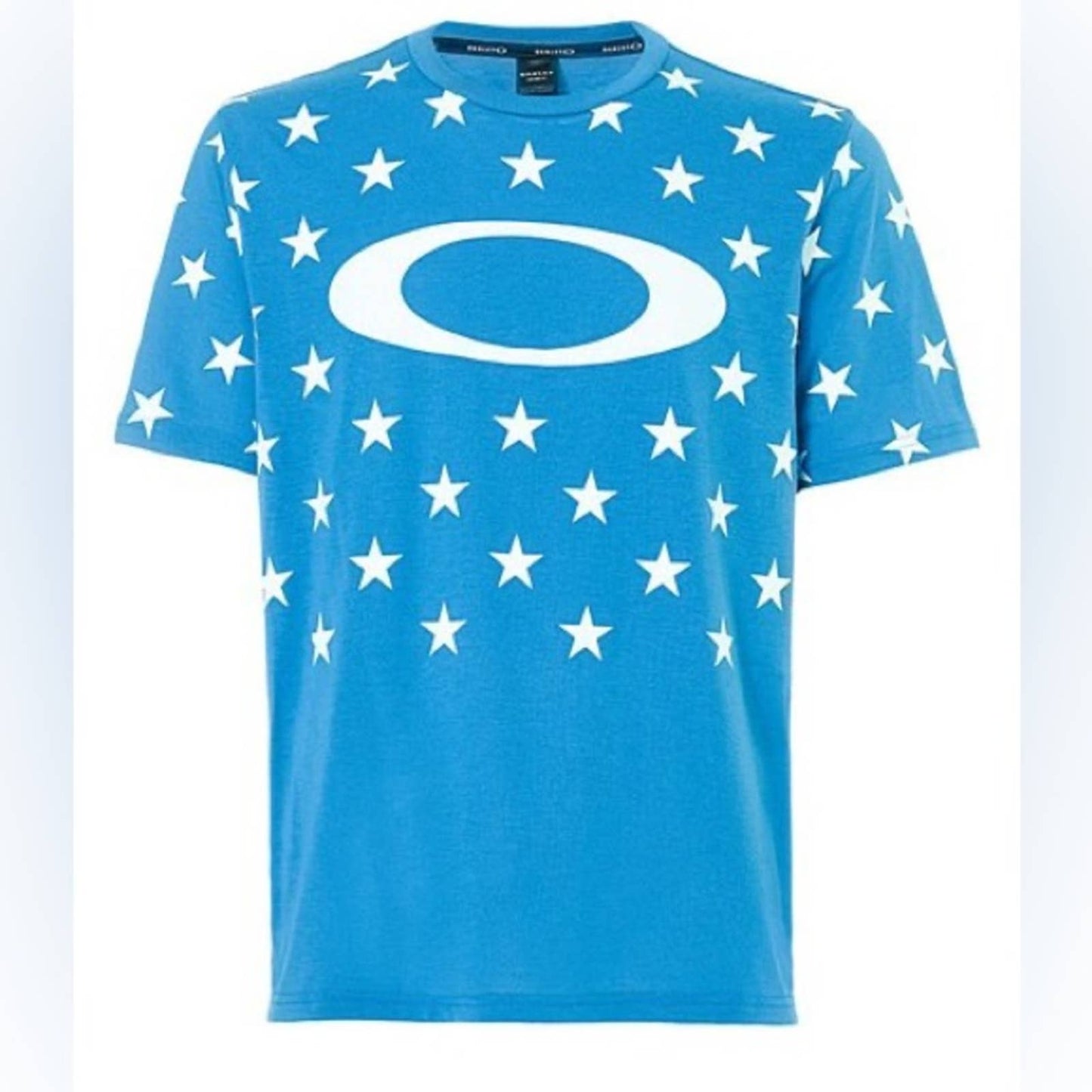 Oakley California Blue Star Crewneck Tee SZ LG