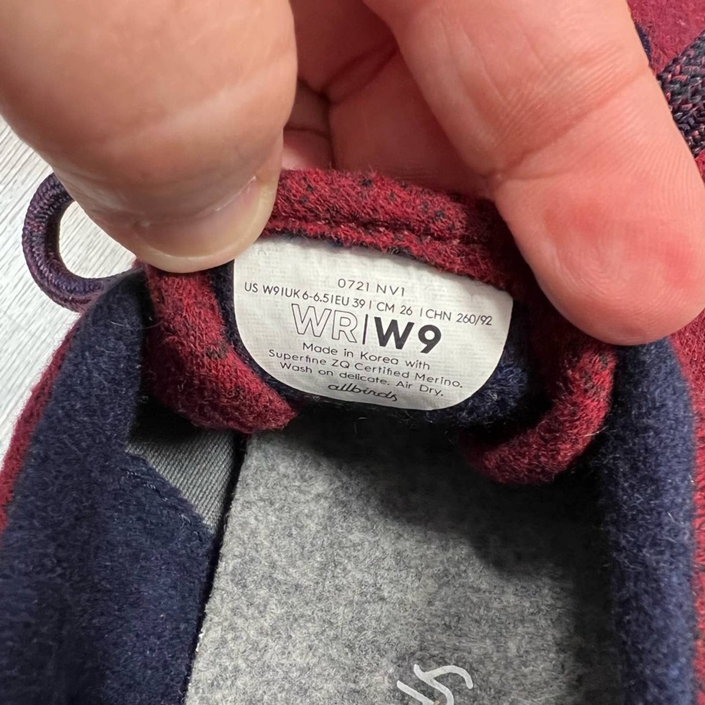 🆕 Allbirds Wool Runners Sneakers-Olympus Red SZ 9