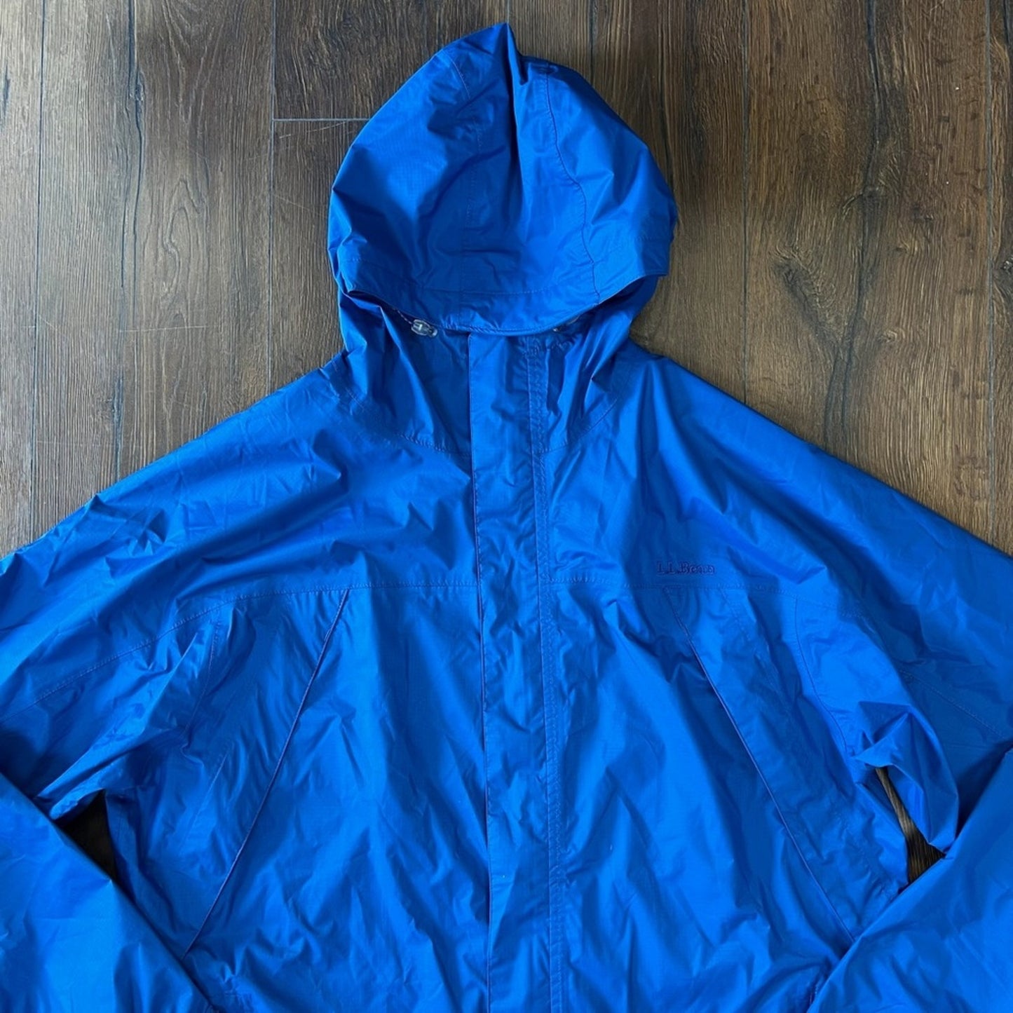 Ll Bean Petite Trail Model Raincoat SZ LG