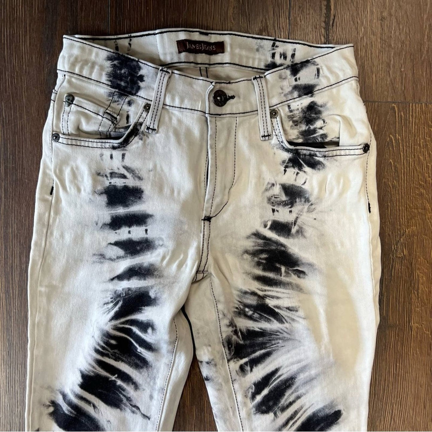 James jeans twiggy tie dye skinny jean SZ 26/2