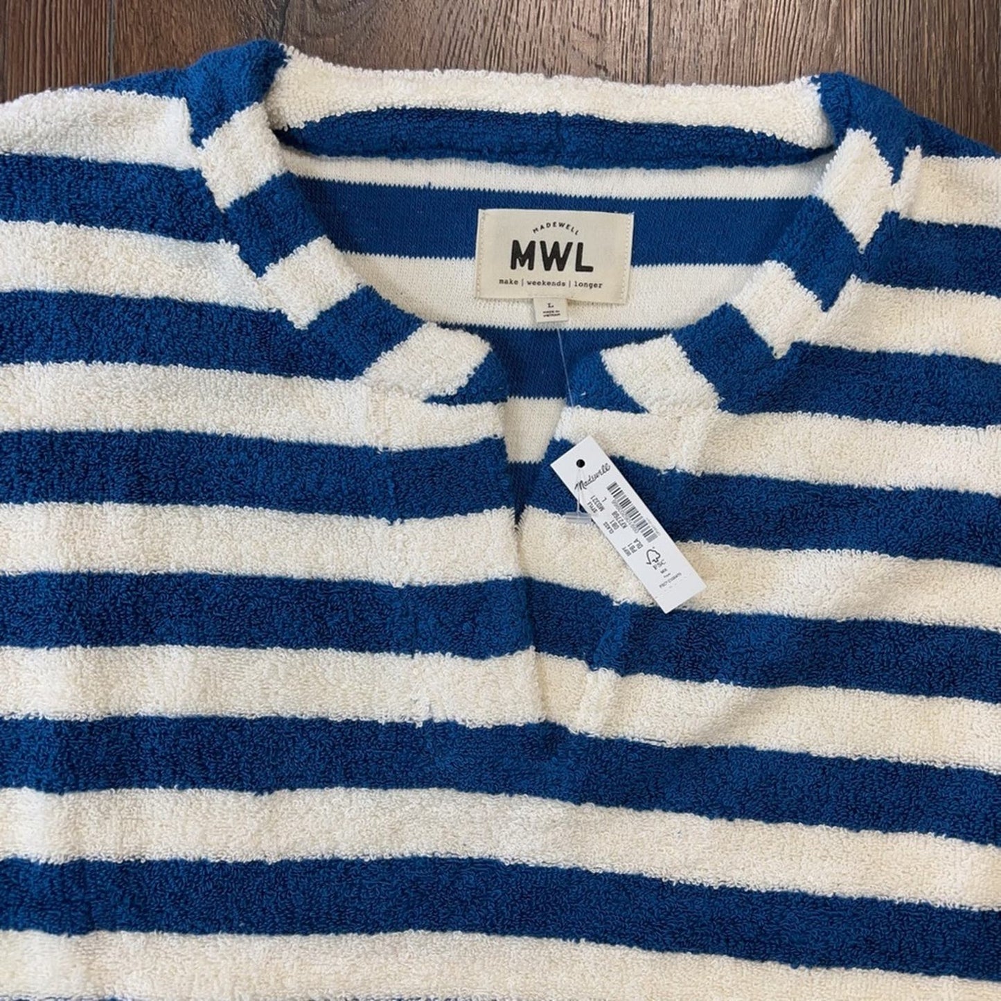 🆕 Madewell terry sweatshirt SZ LG