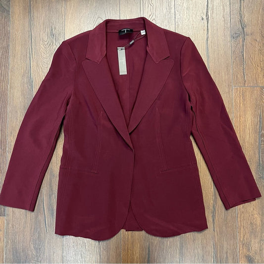 🆕 T Tahari ancho Chile open front blazer SZ 10