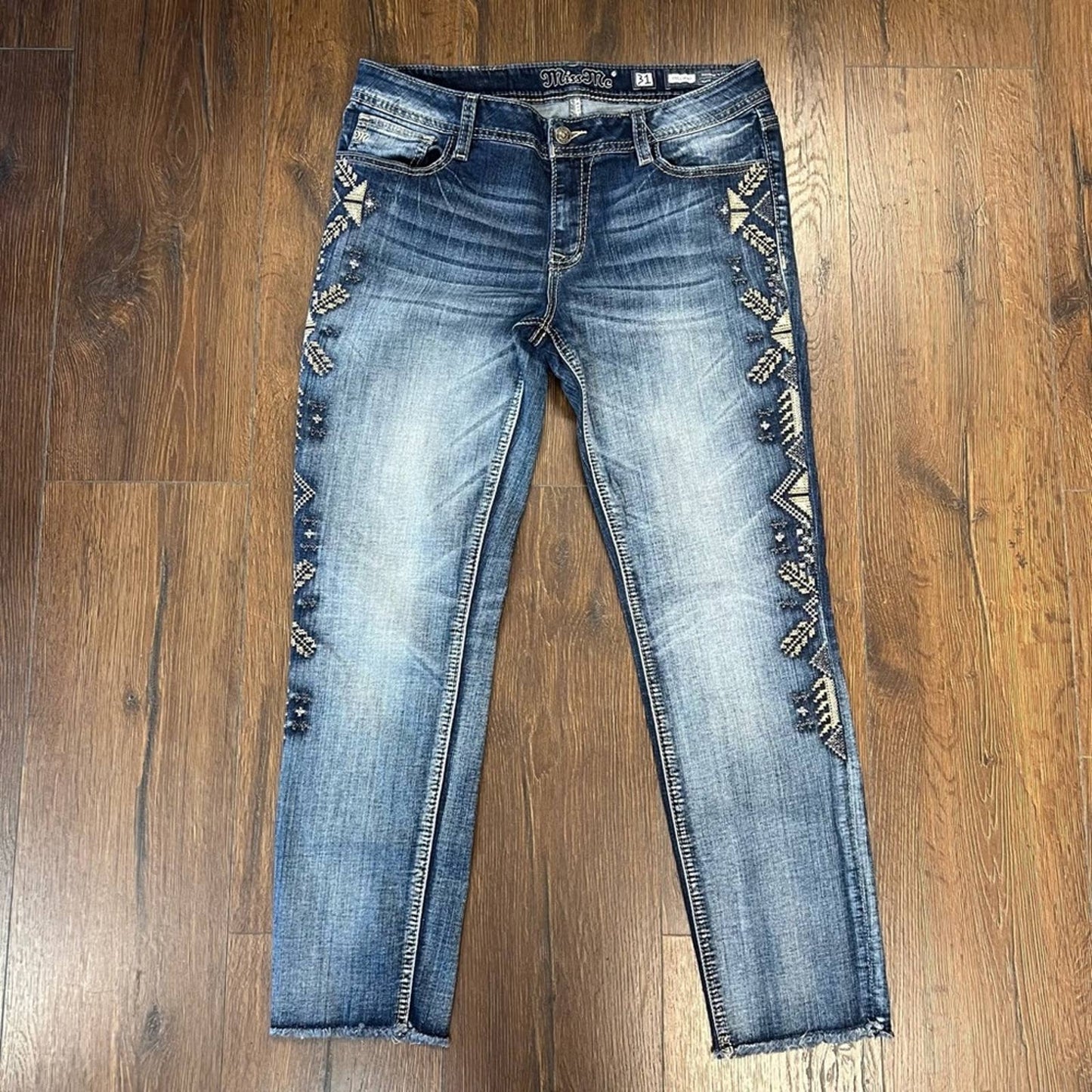 Miss Me ankle skinny Jeans SZ 31/12