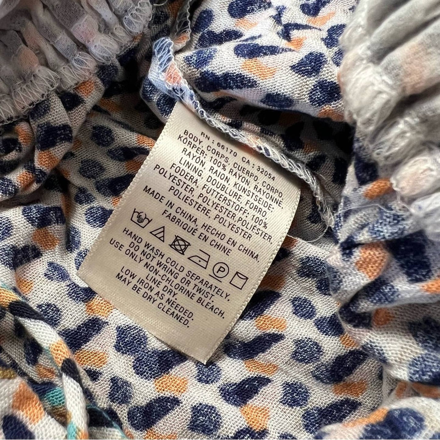 Anthropologie elevenese madalenna multi colored cold shoulder romper SZ SM