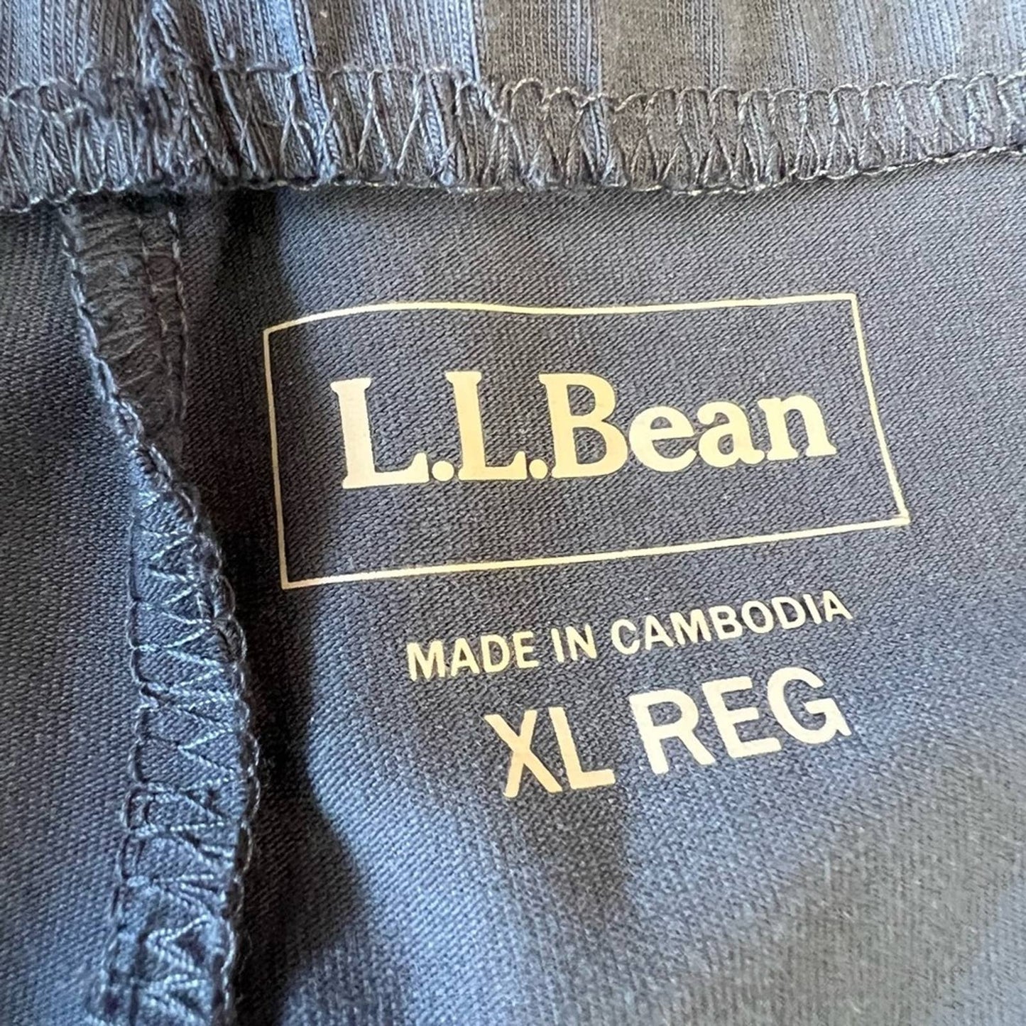 LL. Bean pull on ankle pants SZ XL REG