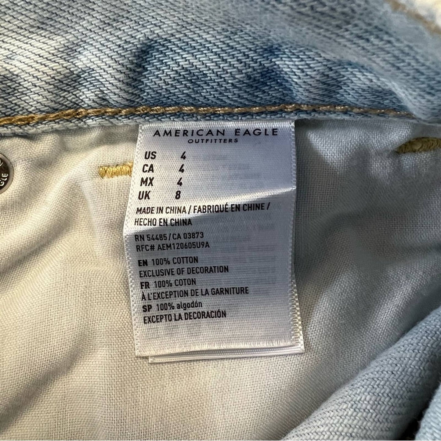 American Eagle mom shorts SZ 4