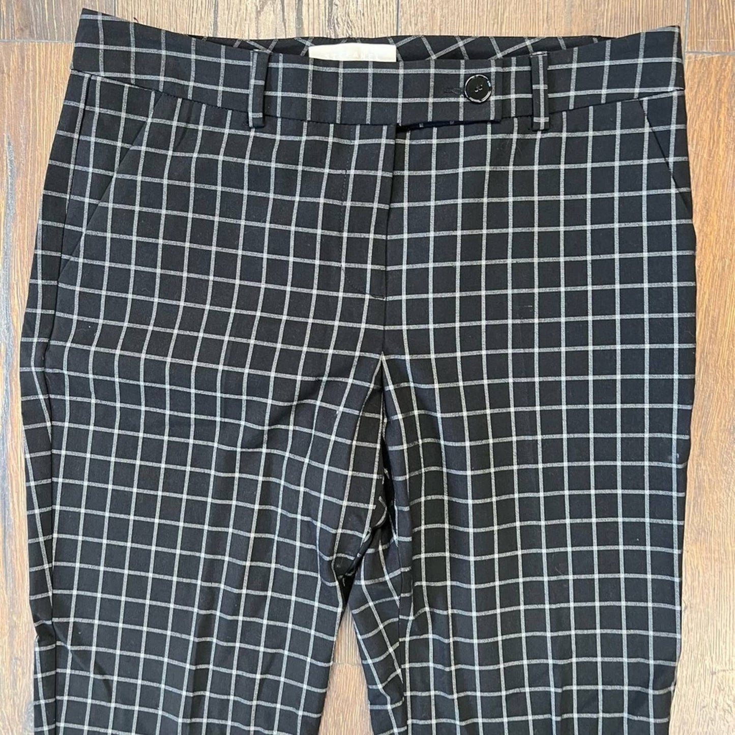 Stefanel checked pant SZ 8