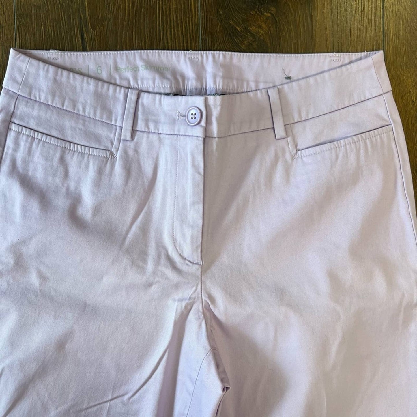 Talbots perfect skimmer cropped pant SZ 6