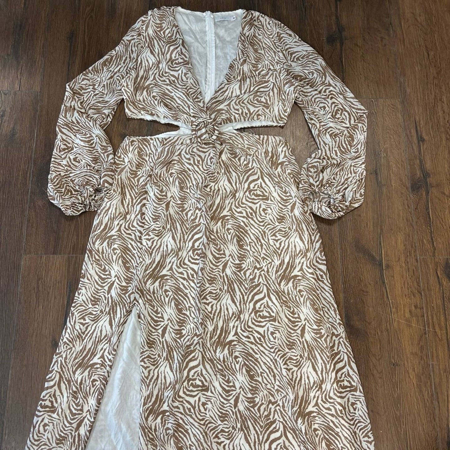 Lush cutout maxi dress SZ MED