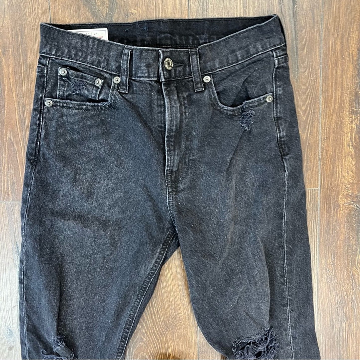 Gap High Rise Cheeky Straight Jeans with Washwell SZ 26/2