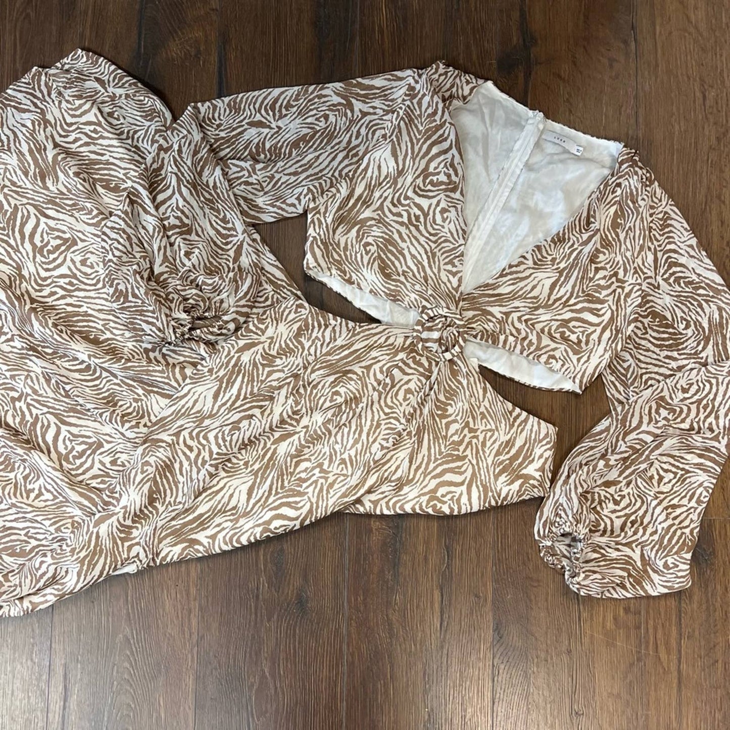 Lush cutout maxi dress SZ MED