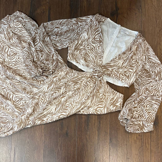 Lush cutout maxi dress SZ MED