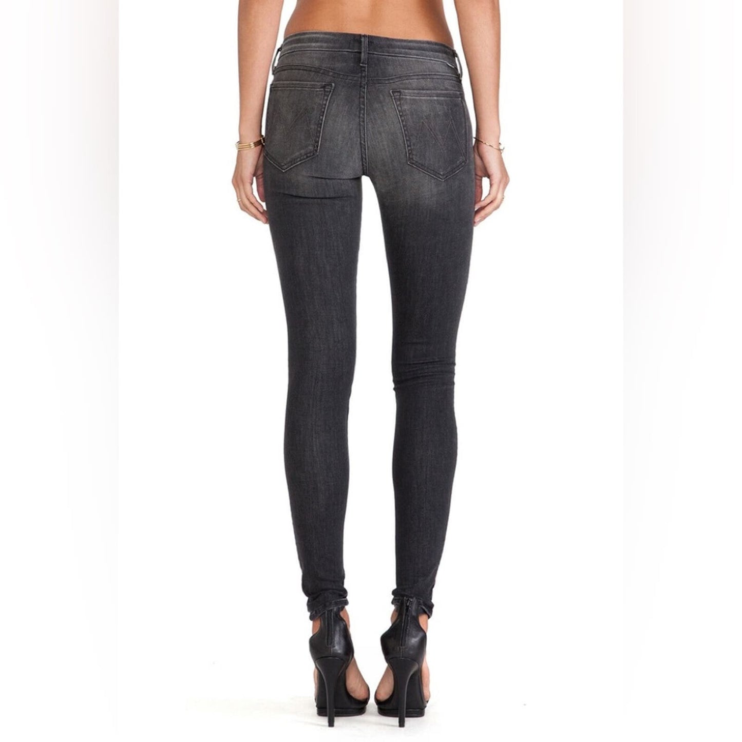 MOTHER Denim Looker Skinny Jeans in REBELS & LOVERS SZ 29/8