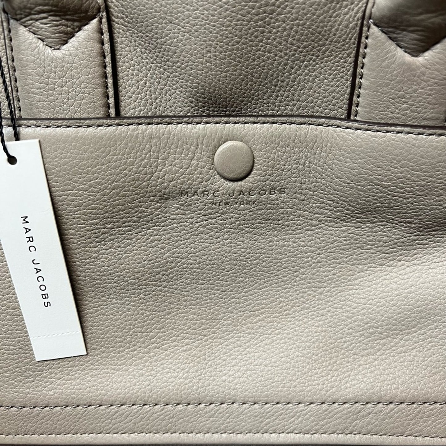 Marc Jacobs Empire City Leather Satchel (mink)