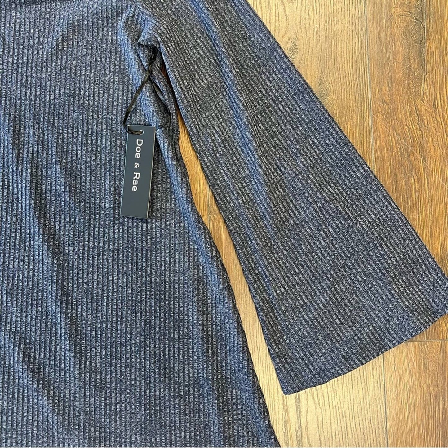 Doe & Rae blue dress mini dress SZ LG