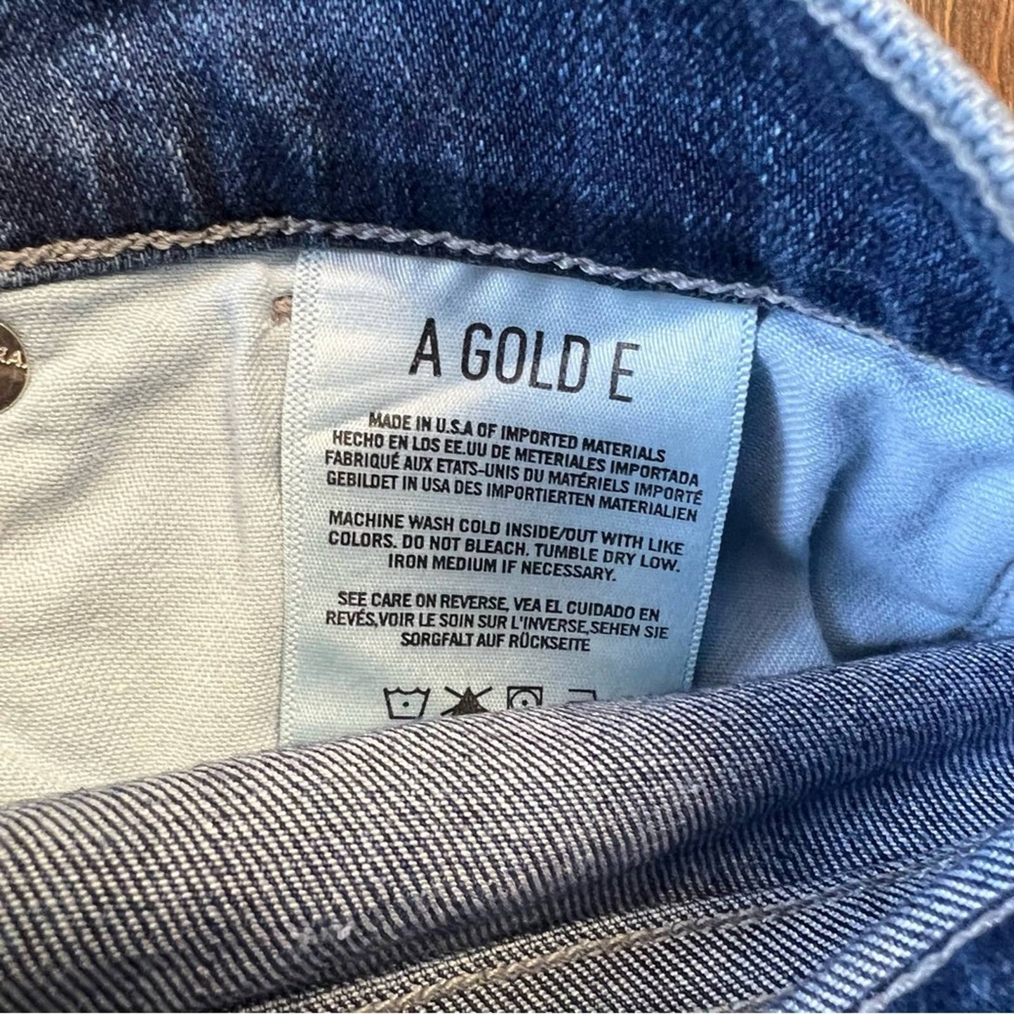 AGOLDE Sophie high rise skinny in Cannes SZ 27/4