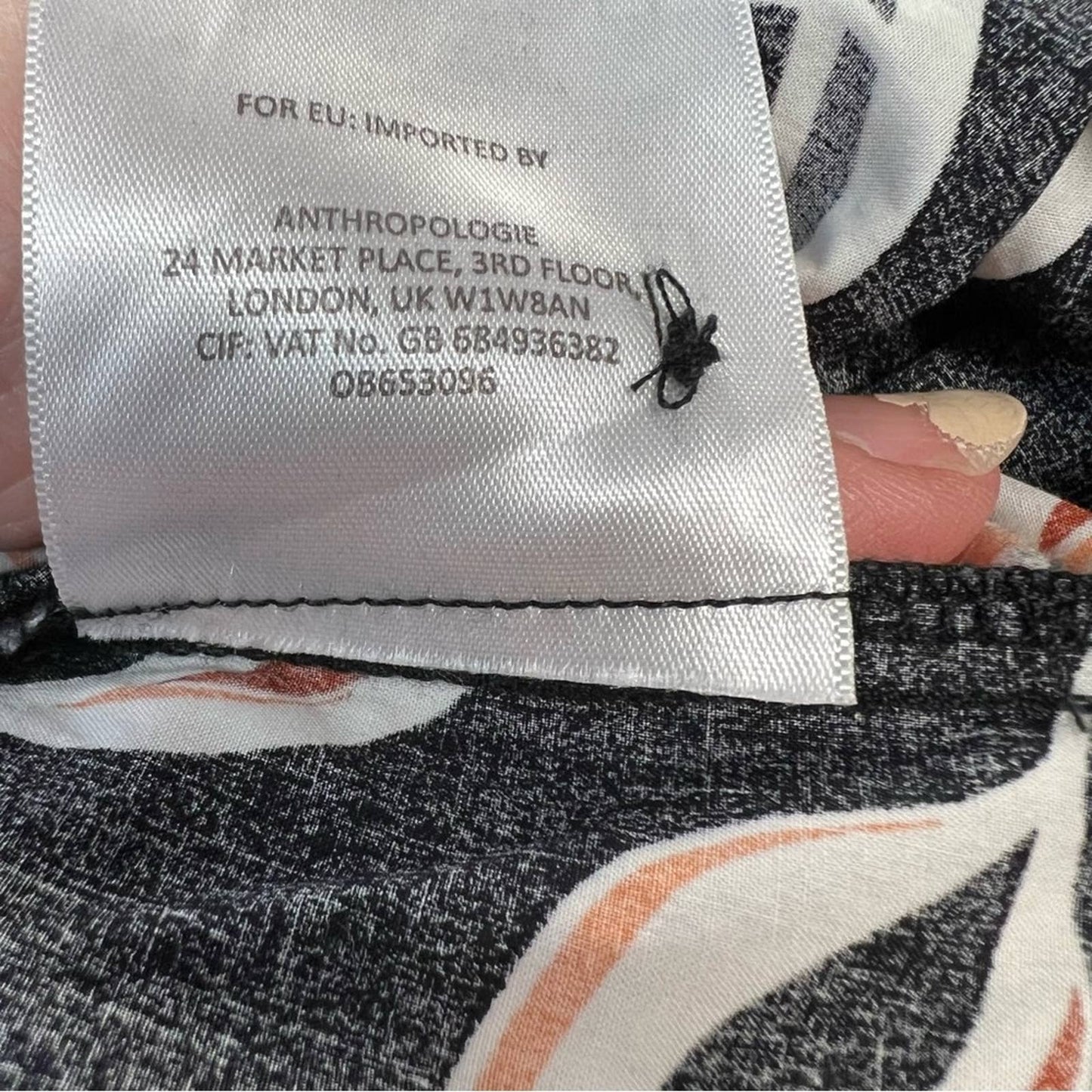 Anthropologie hei hei Palma printed romper SZ MED