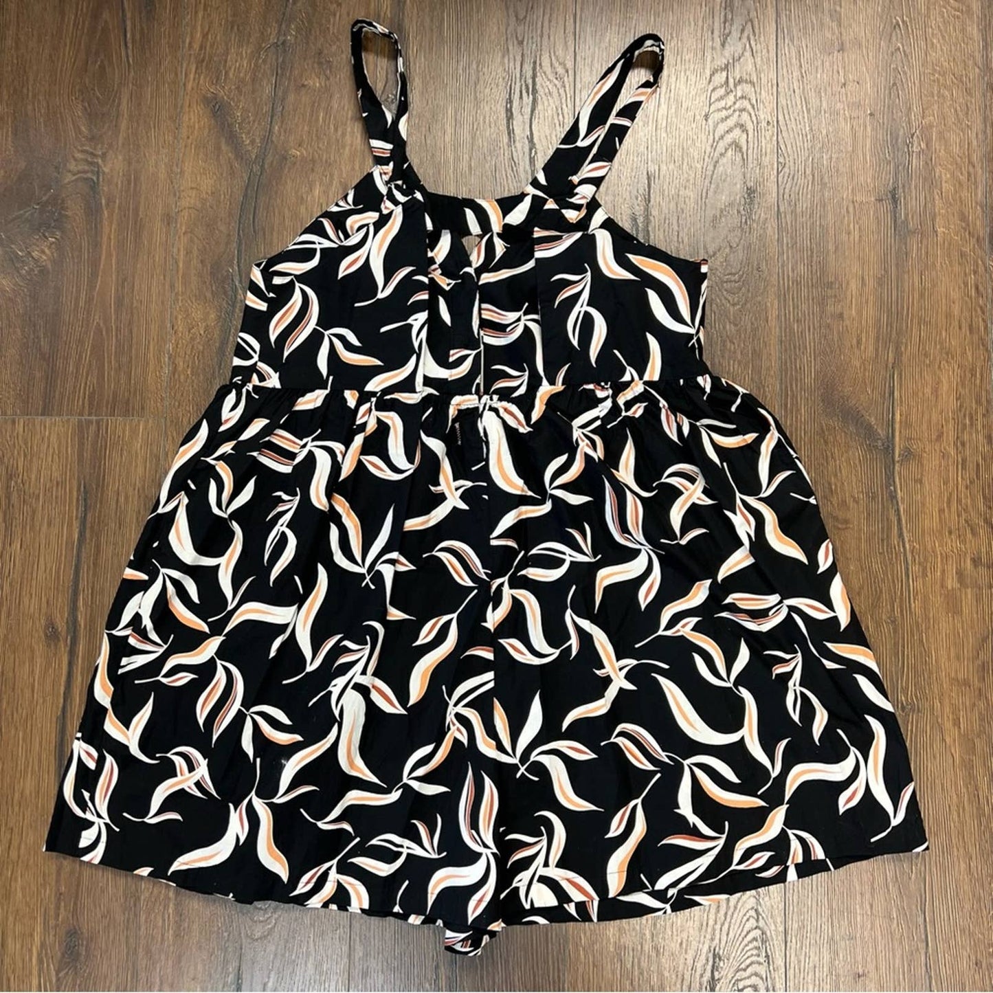 Anthropologie hei hei Palma printed romper SZ MED