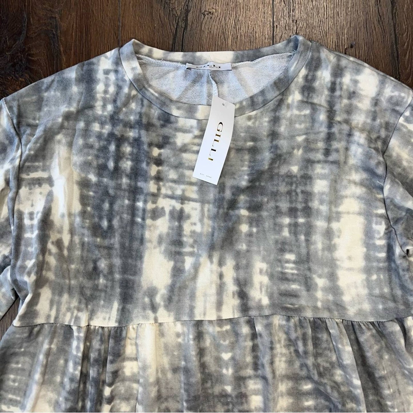 🆕 gilli tie dye tiered dress SZ MED