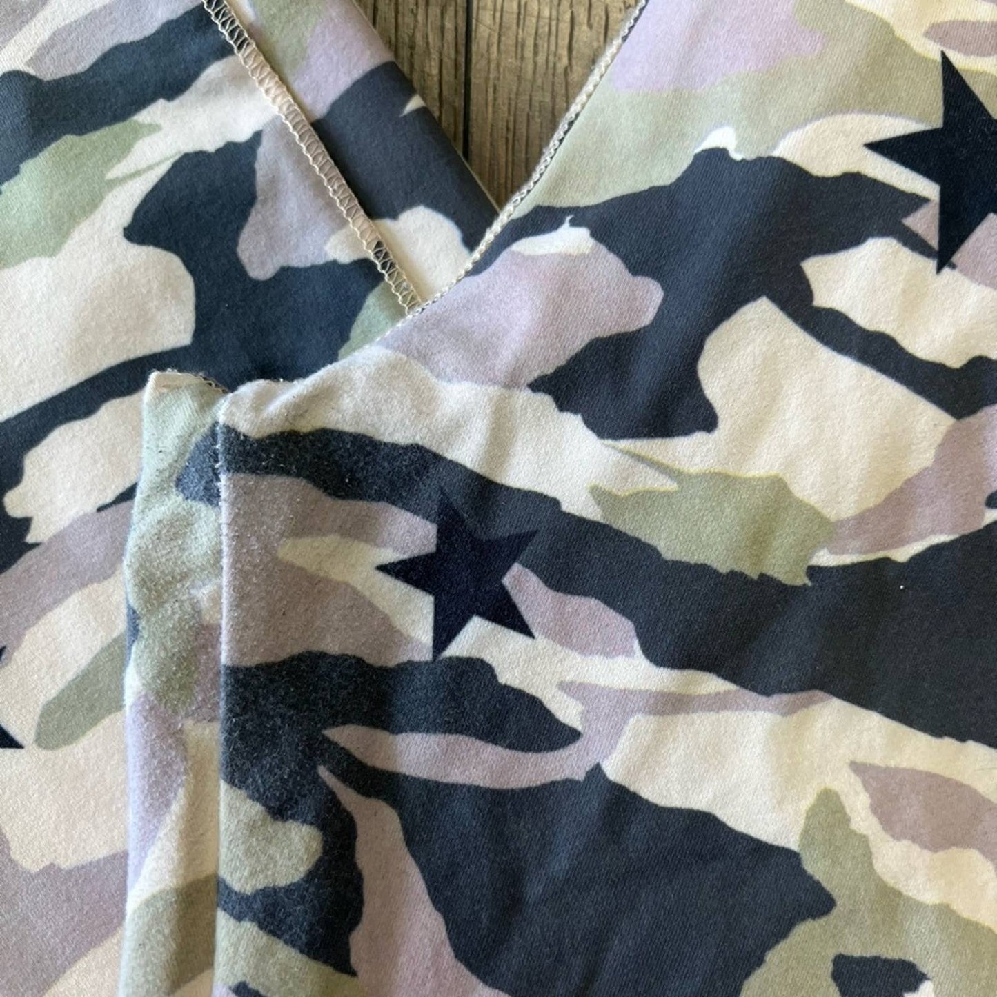 Monrow camo leggings SZ LG