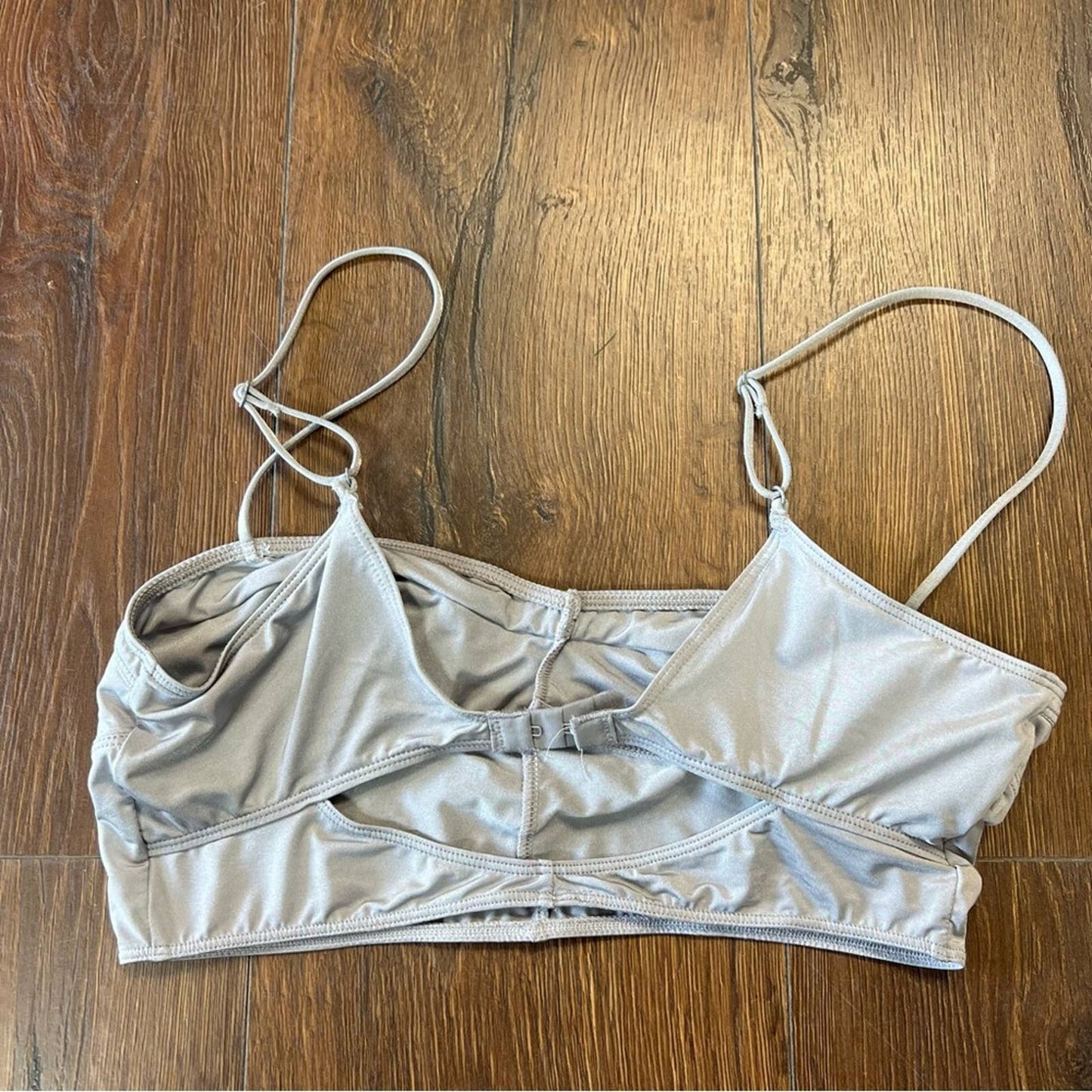 Out from under urban outfitters gray bralette SZ MED