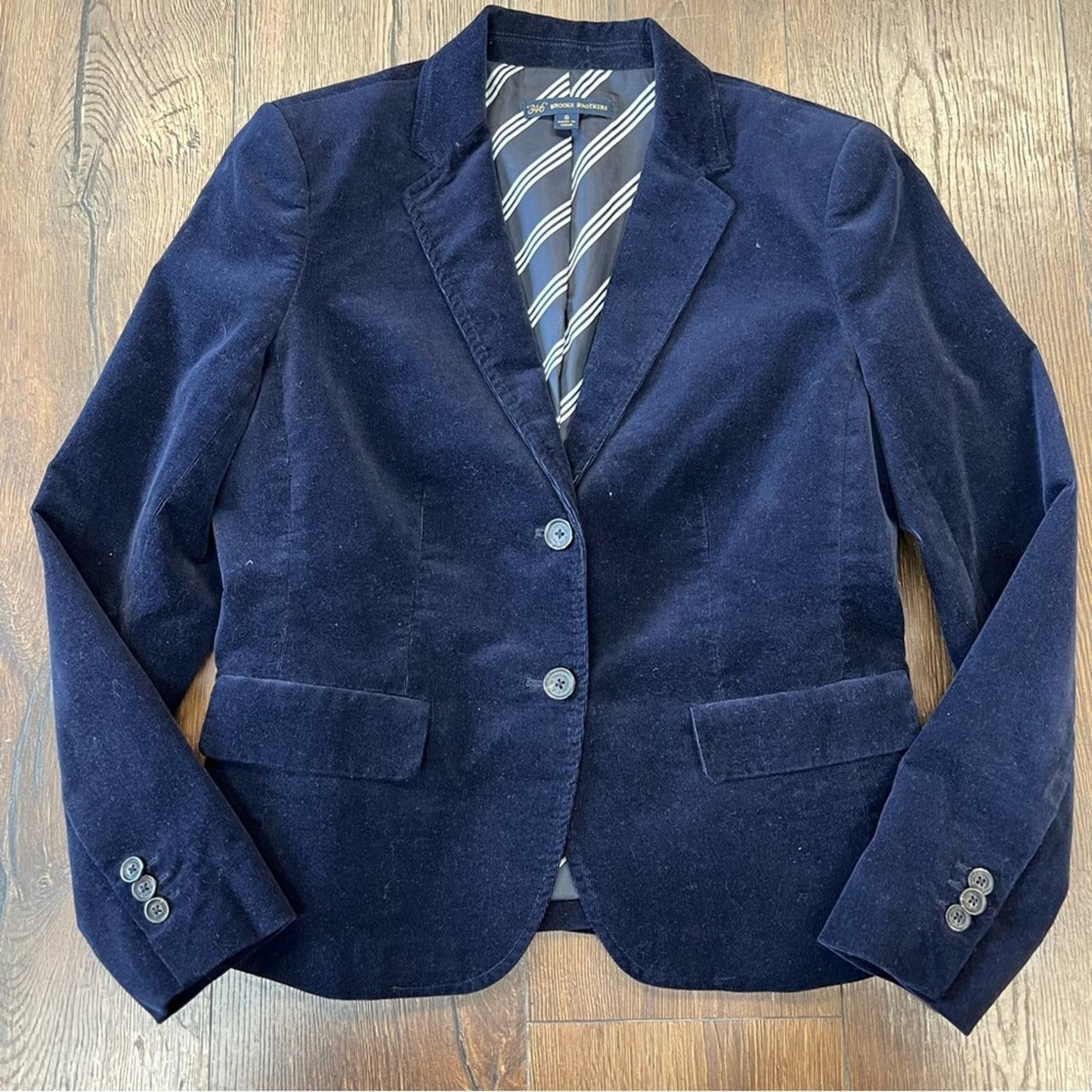 Brooks brothers navy corduroy blazer SZ 6