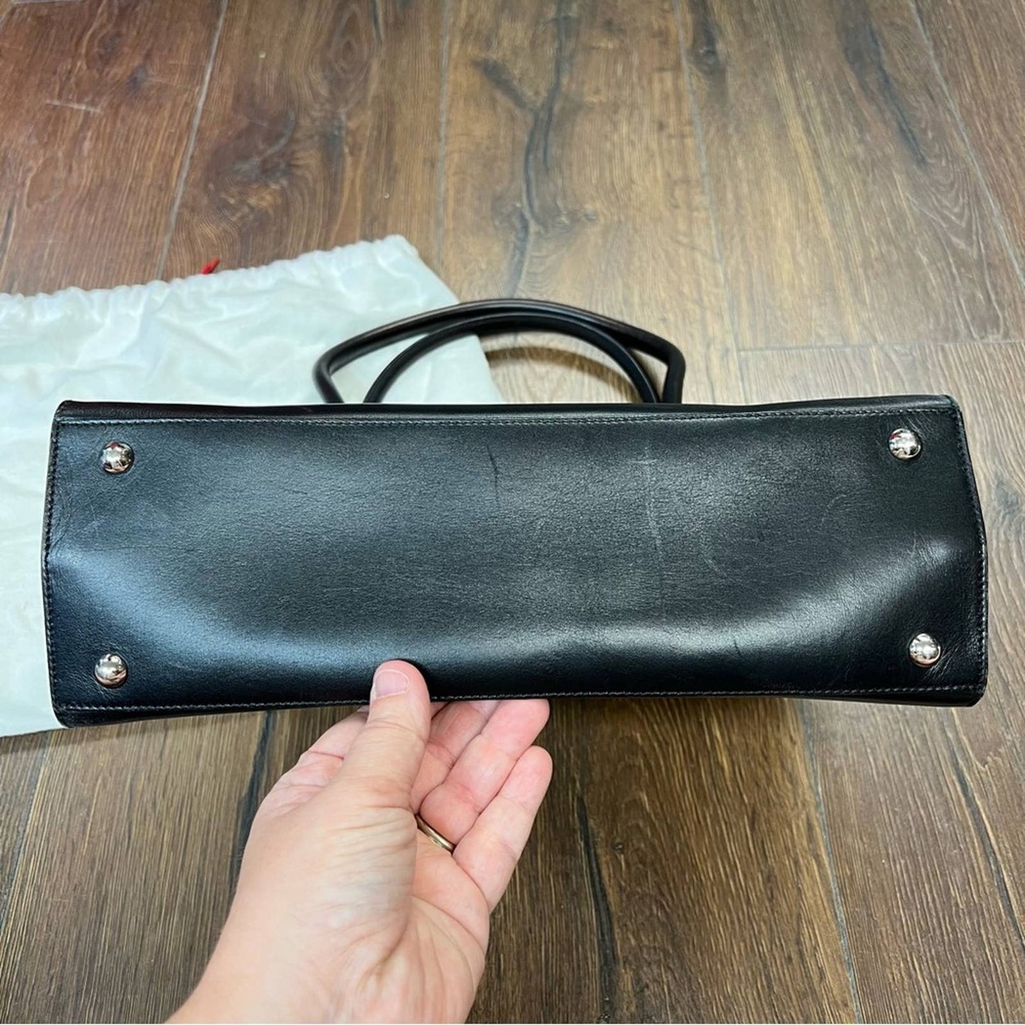 Salvatore Ferregamo Nappa leather Virna handbag