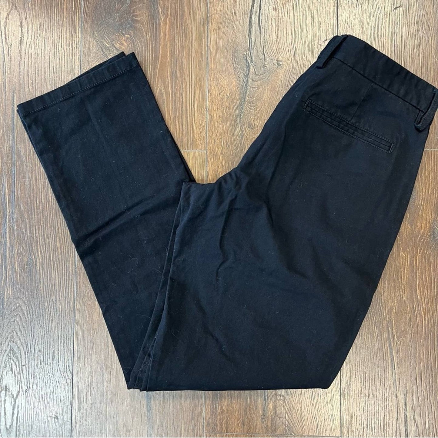 Men’s ultimate straight black old navy slacks SZ 30/32