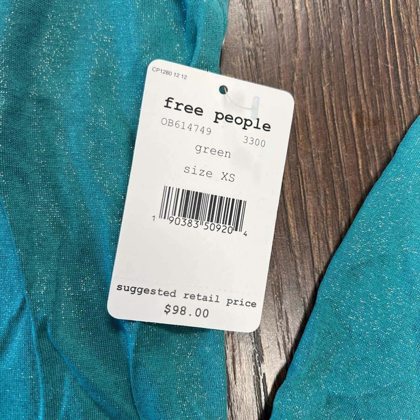 🆕 FREE PEOPLE Womens Top Olivia
Glitter Cosy Fit Soft Evergreen SZ XS