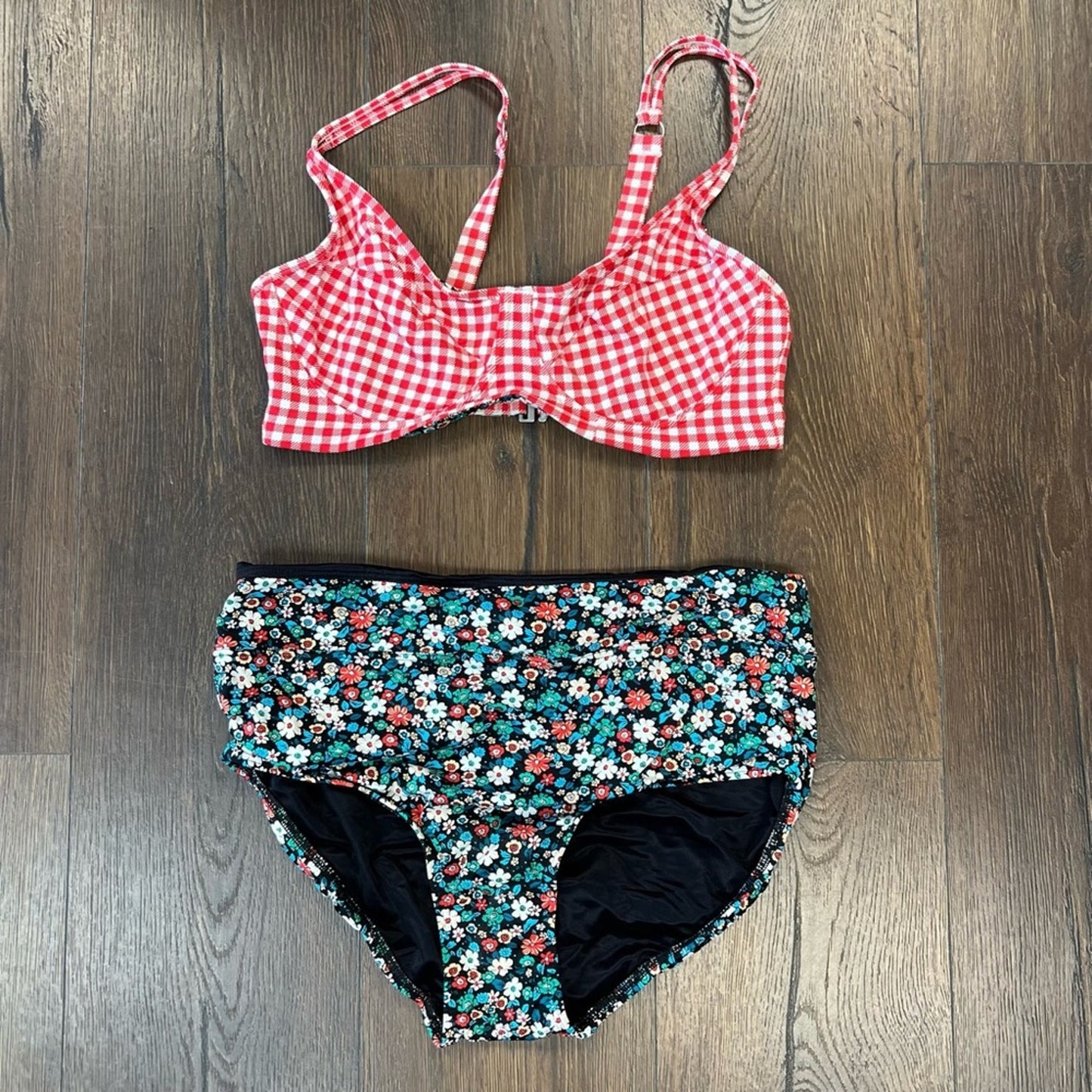 Lands’ End Two piece Bikini SZ 8