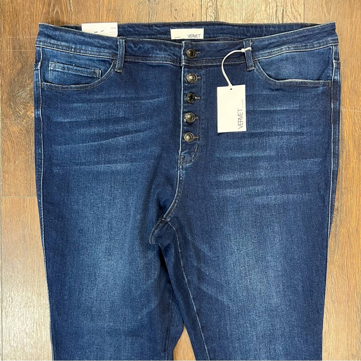 🆕 VERVET high rise skinny jeans SZ 22