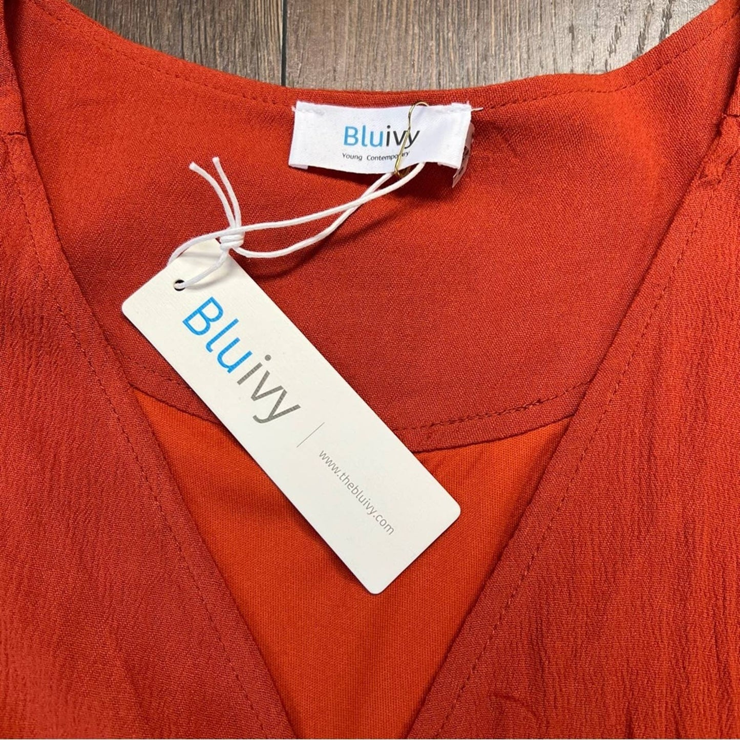 🆕 Bluivy Veronica wrap dress SZ MED