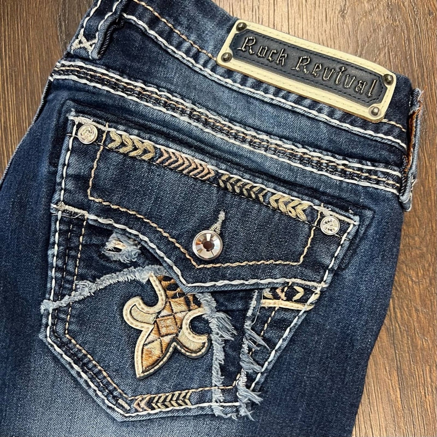 Rock Revival Abree easy skinny jean SZ 31/12