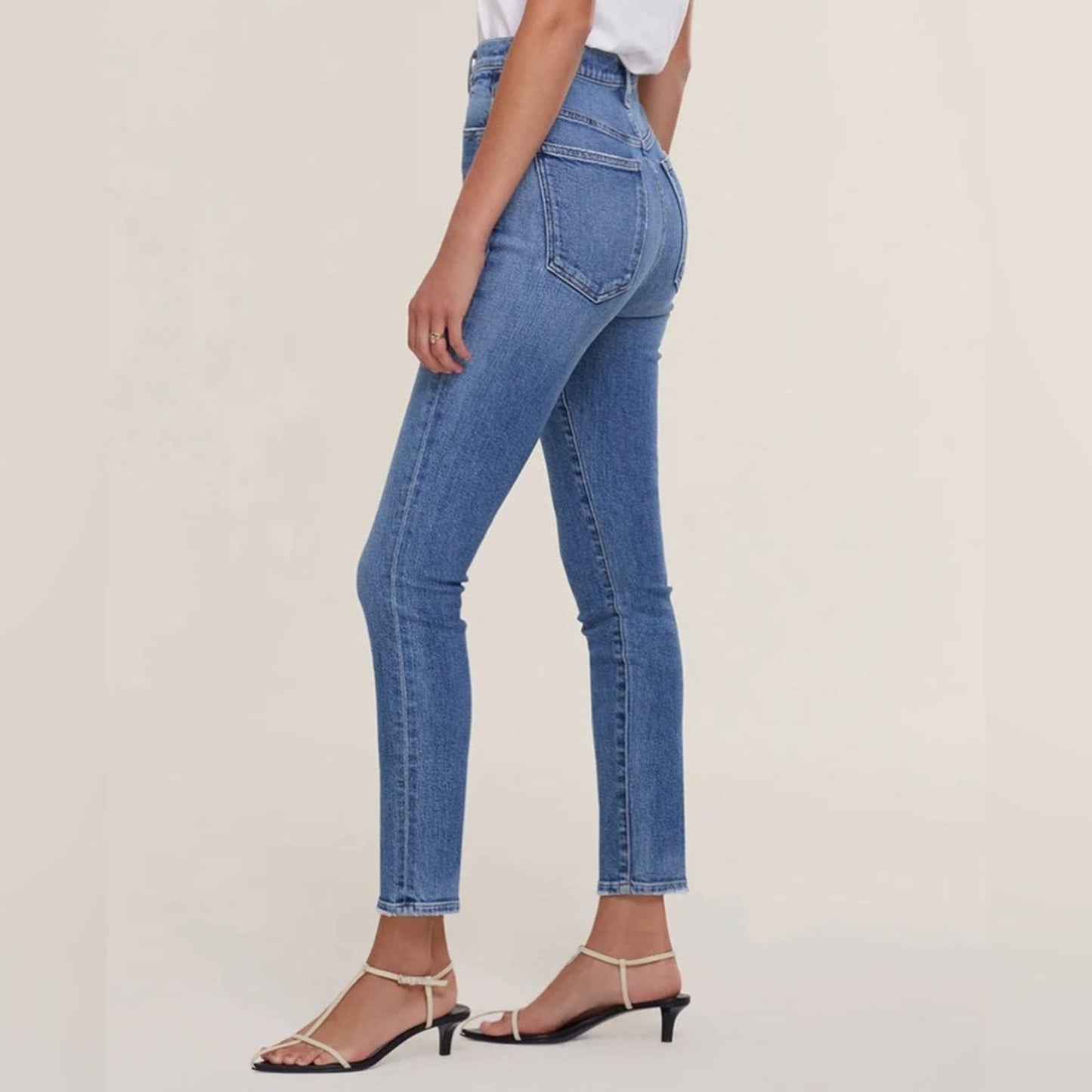 AGOLDE Pinch Waist Hi Rise Skinny in Amped SZ 29/8