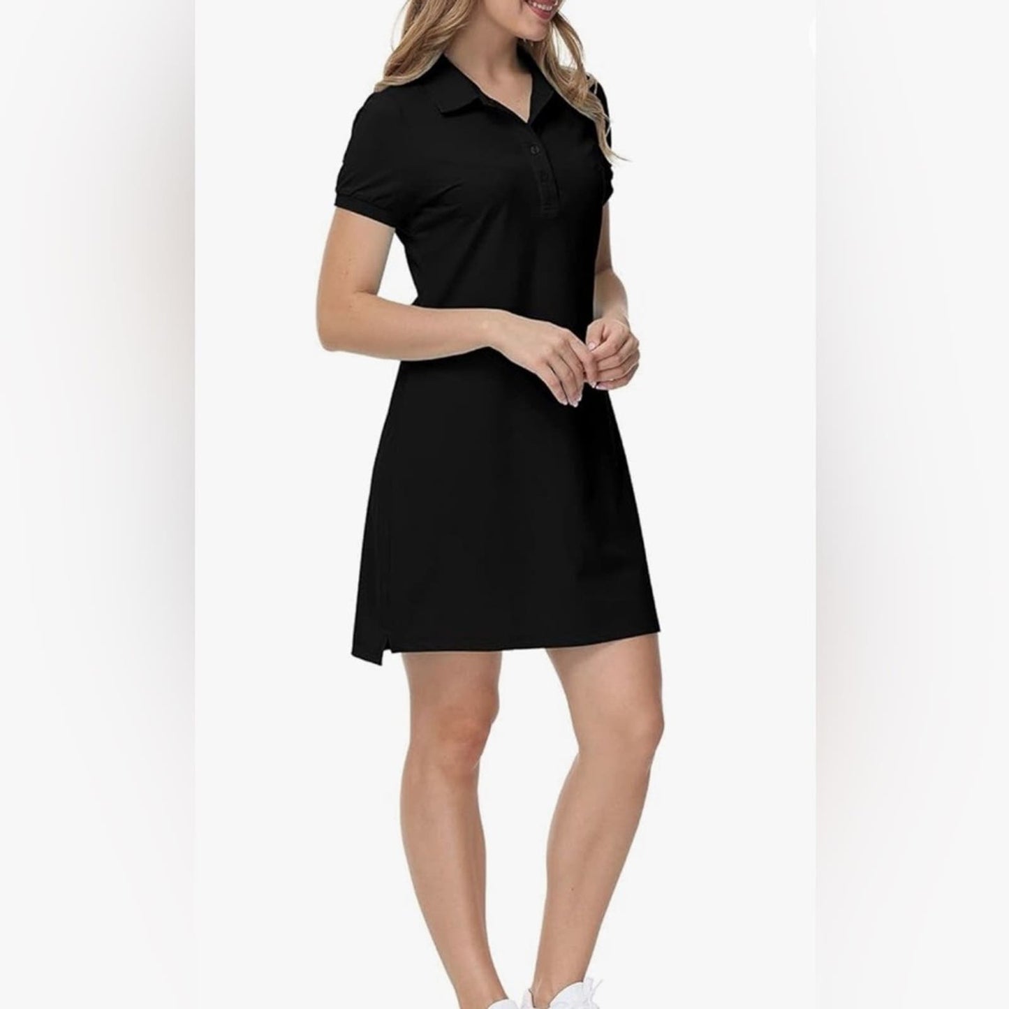 MoFiz Women's Golf Tennis Dress Sports Polo Dress SZ LG