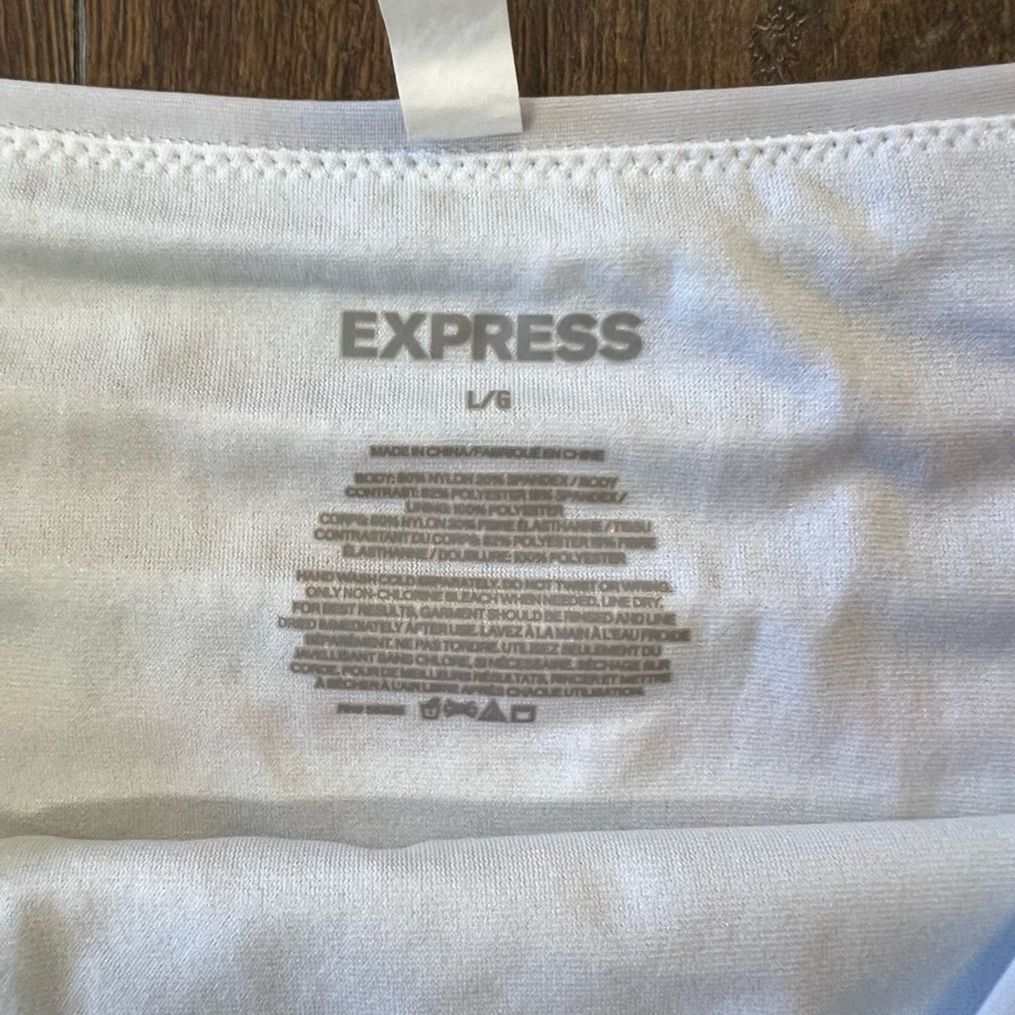 Express striped bikini SZ LG